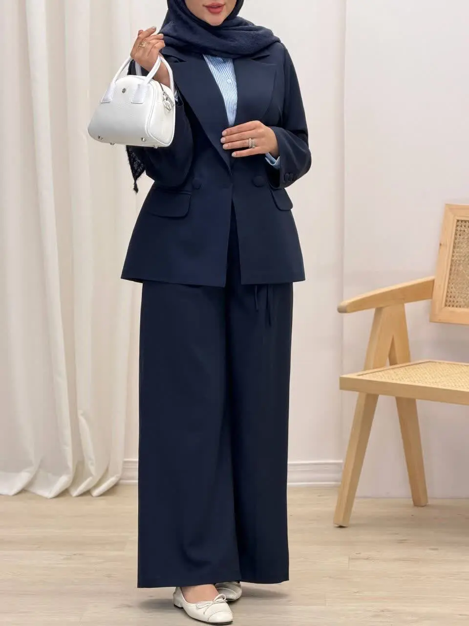 3726-کت و شلوار مزونی الیزا